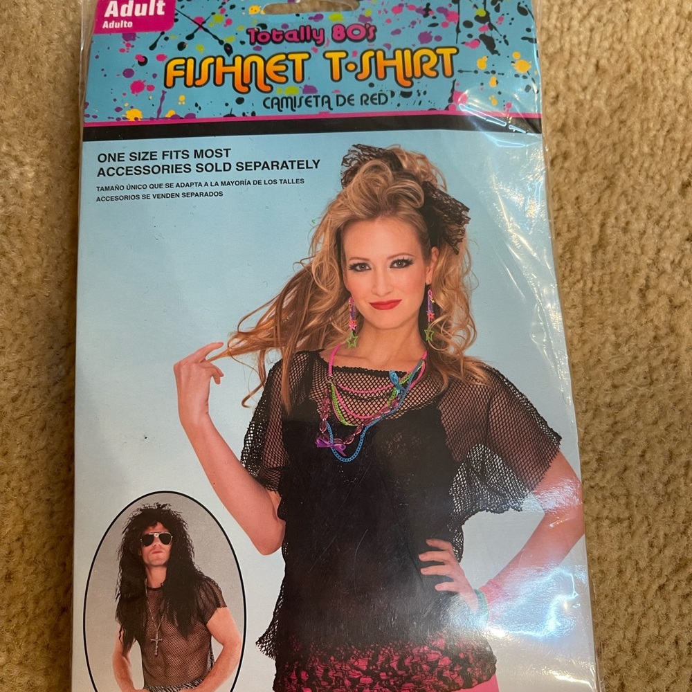 Fishnet t-shirt 80-s